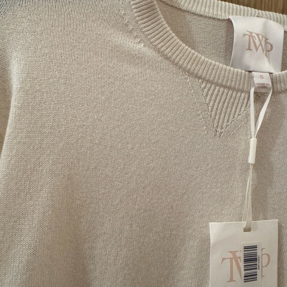 TWP Cashmere Boy Crew Sweater - Picture 2 of 7